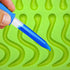 AussieSuperStore Homeware Supplies Silicone Gummy Bear Making Mold Kit Worm & Snake Shape Green CBSNAKEICEGRN